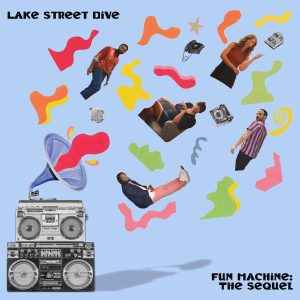 A collage inspired cover of Lake Street Dive's new album, Fun Machine: The Sequel