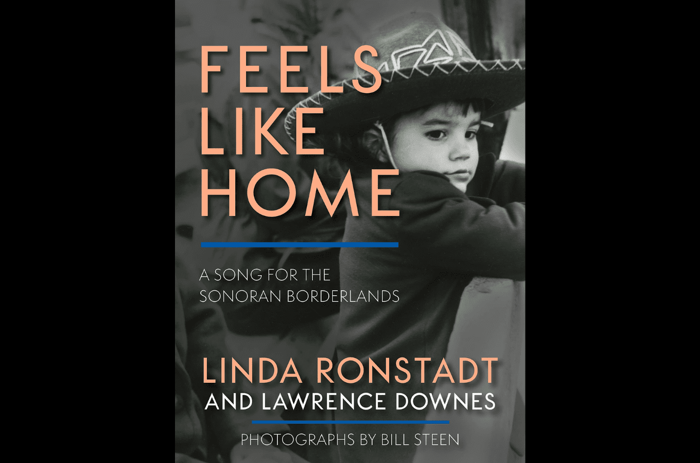 Linda Ronstadt as a child on the cover of her new book "Feels Like Home"