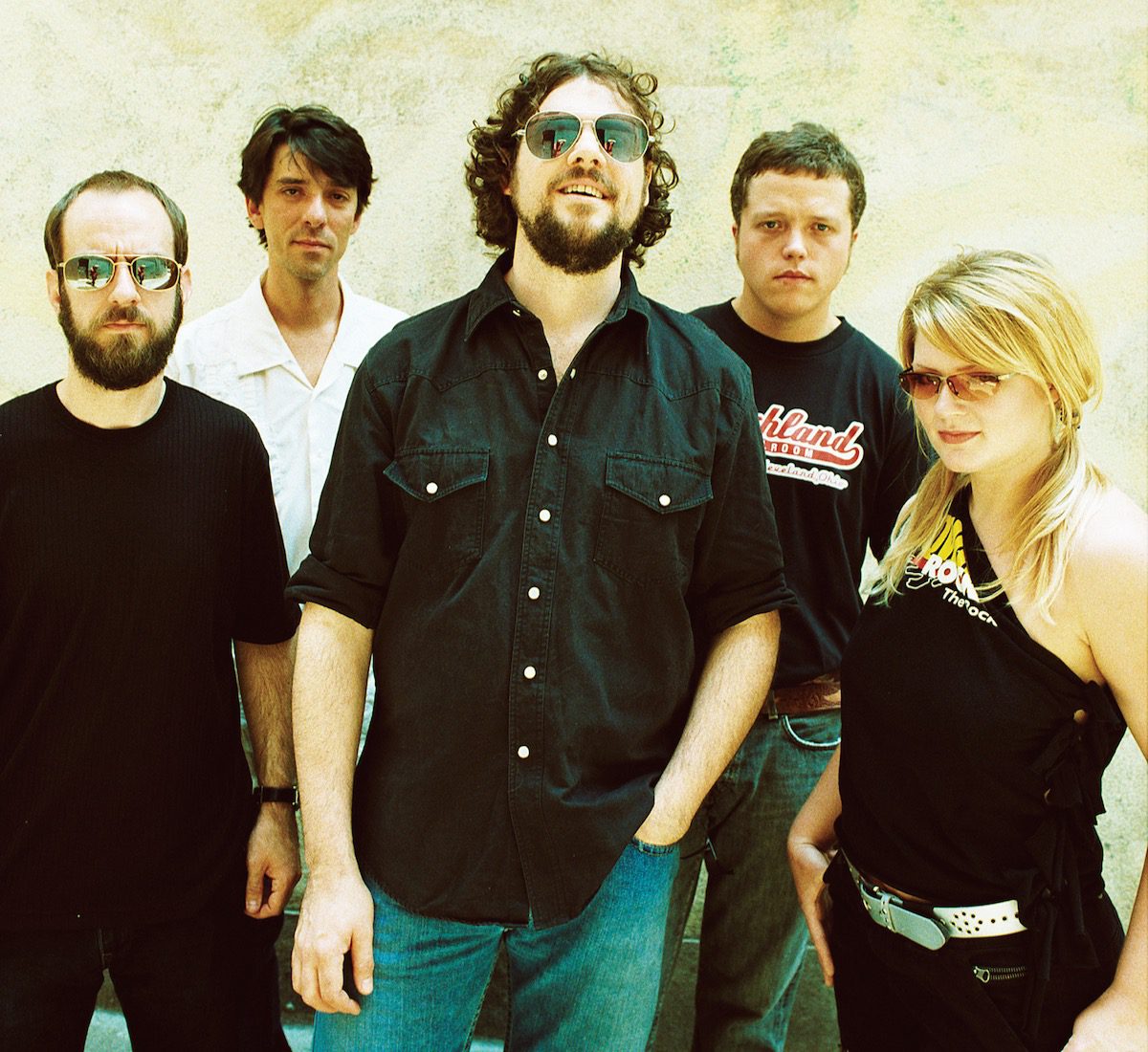 The five members of Dirty South era Drive-by Truckers